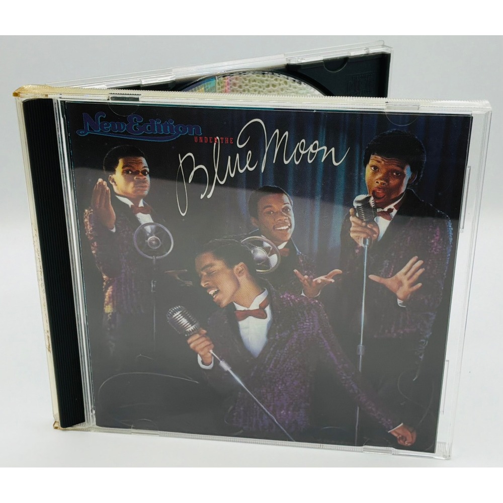 New Edition Under the Blue Moon CD 1986 MCA Records